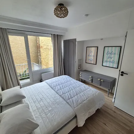 Vernieuwd 1-slaapkamer Appartement, Frontaal Zeezicht Met Terras * Blankenberge